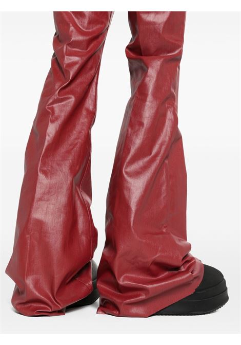 Red Lido Bolan bootcut trousers - men RICK OWENS | RP01D2329SCT03